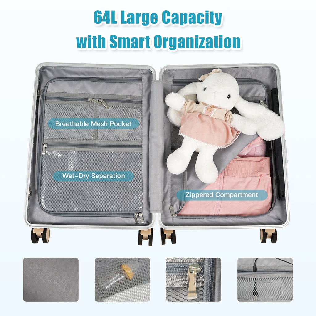 Vexon Carry-On Luggage with Seat for Kids