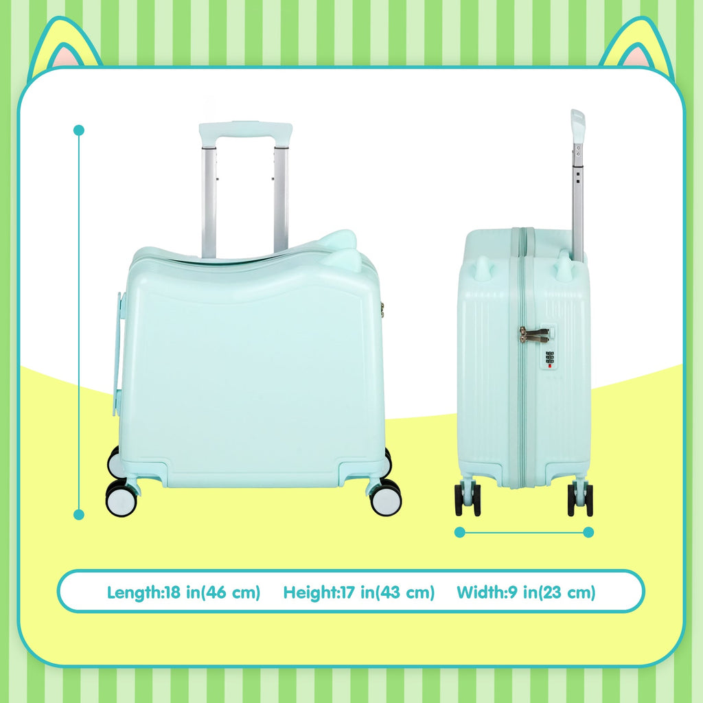 Vexon Kids' Ride-On Suitcase with Password Lock