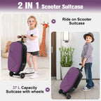 Vexon Foldable Hardshell Scooter Suitcase