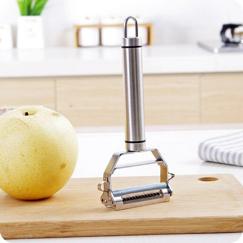 Professional Kitchen Peeler | Dual Blade Stainless Steel Design VexonGear