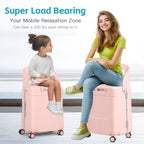 Vexon Carry-On Luggage with Seat for Kids