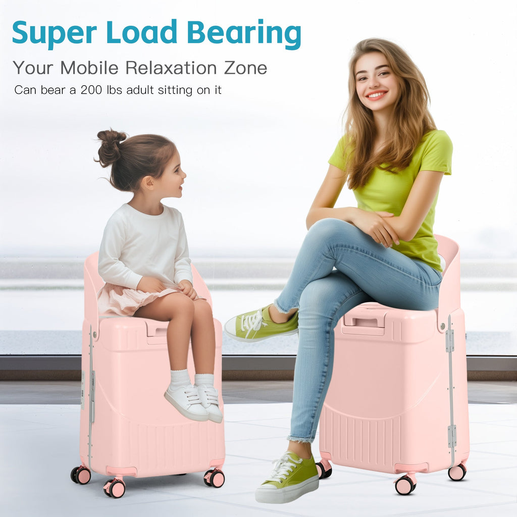 Vexon Carry-On Luggage with Seat for Kids