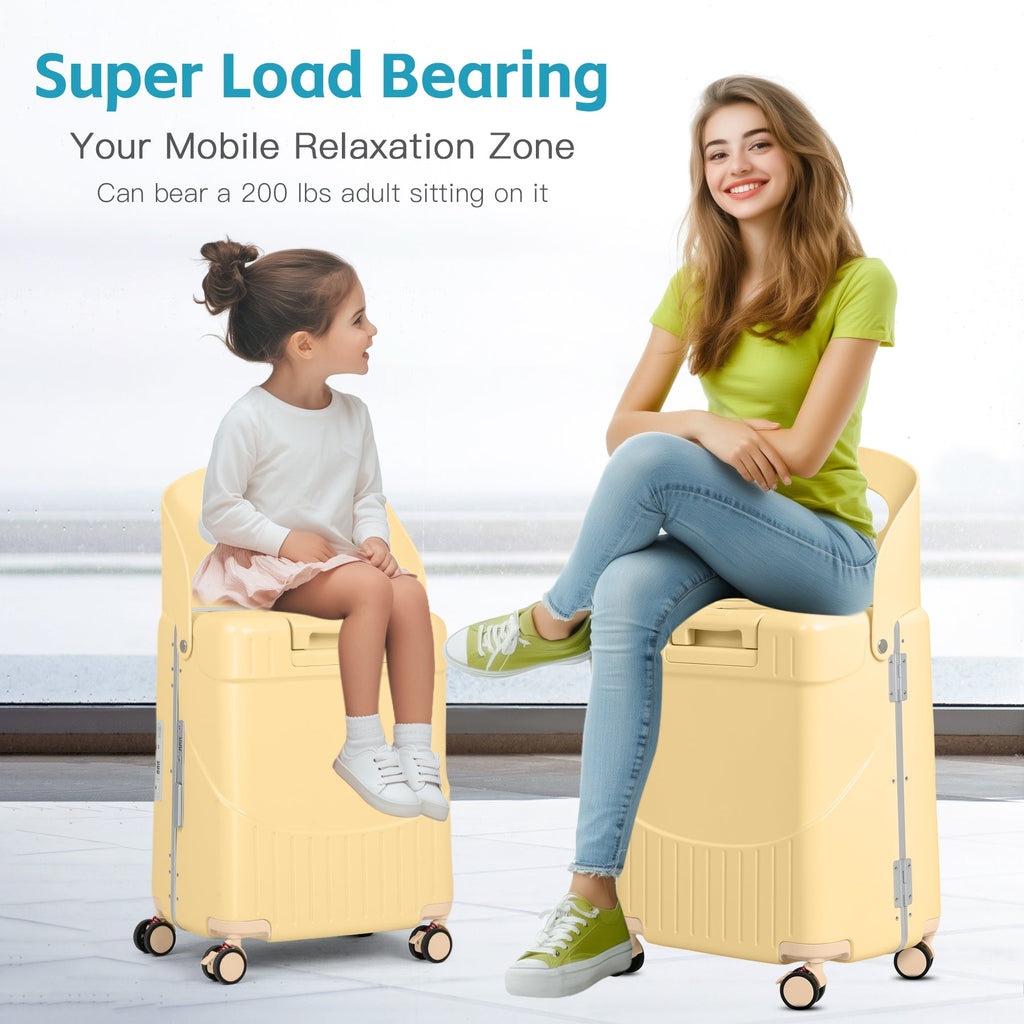 Vexon 22" Luggage with Foldable Child Seat