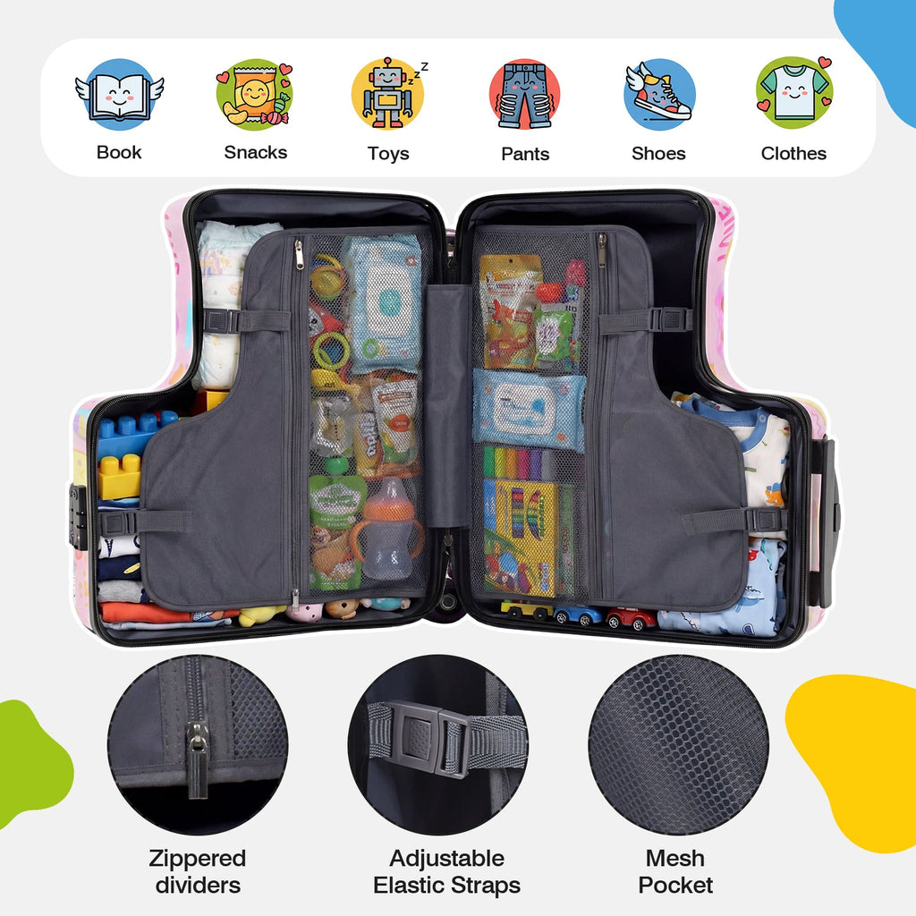 Vexon Toddler Ride-On Suitcase 20" Carry-On