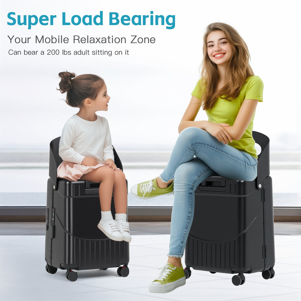 Vexon Carry-On Luggage with Seat for Kids
