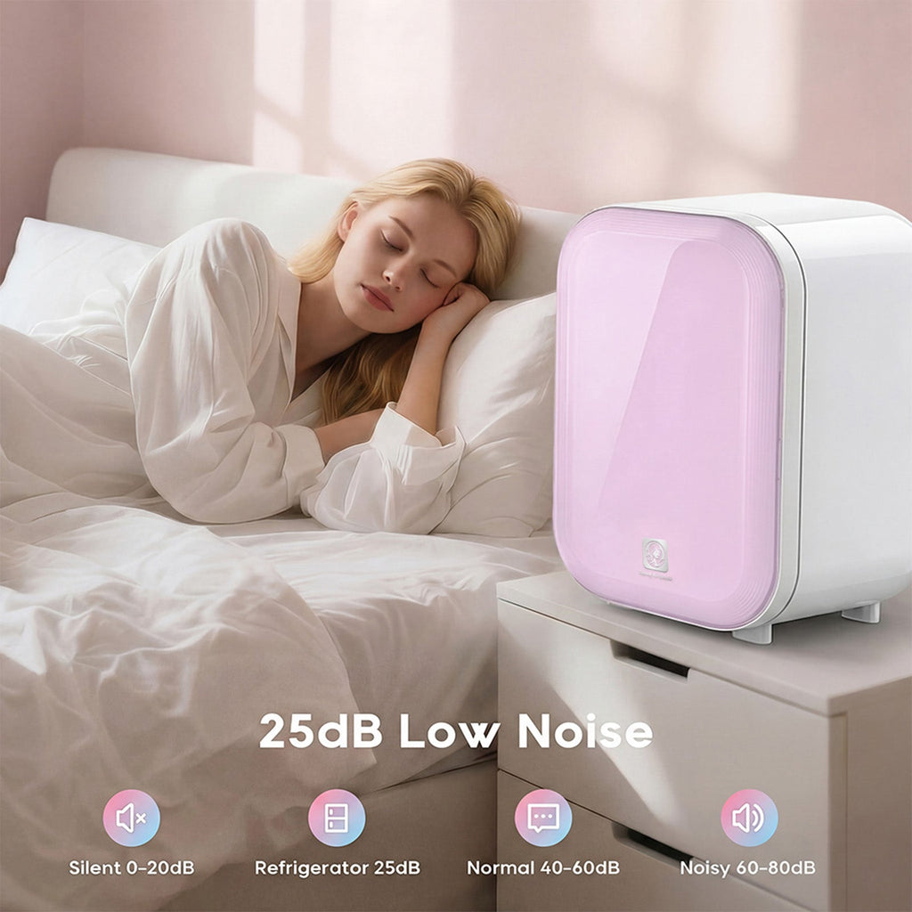 Vexon 22L Mini Skincare Fridge for Cosmetic Storage