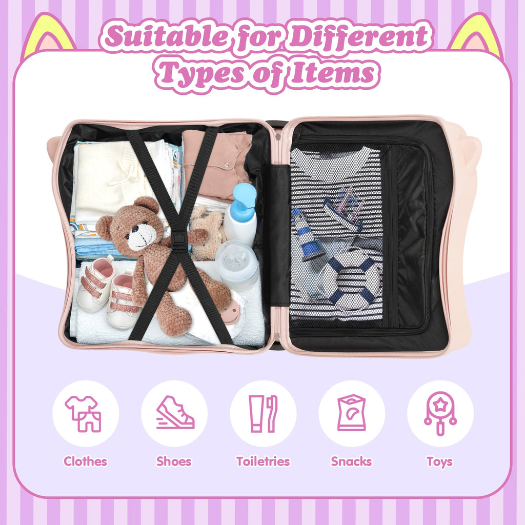 Vexon Kids' Ride-On Suitcase with Password Lock