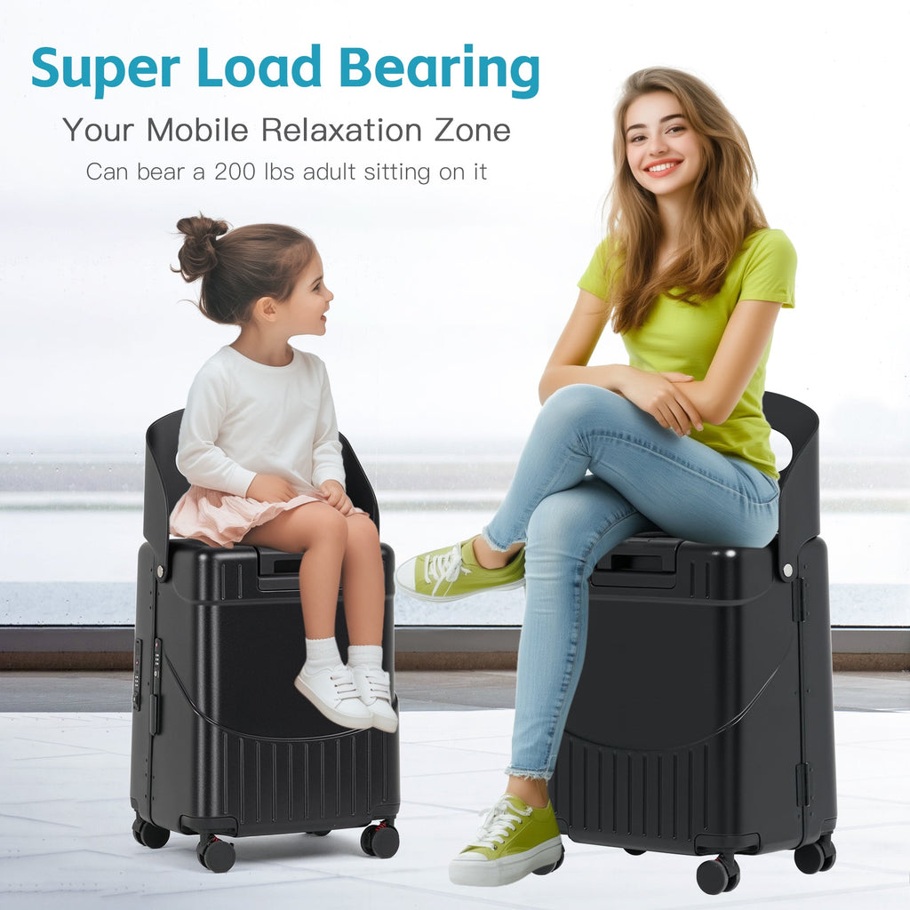 Vexon Carry-On Luggage with Seat for Kids