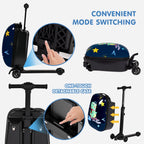 Vexon 4-in-1 Detachable Scooter Luggage for Kids