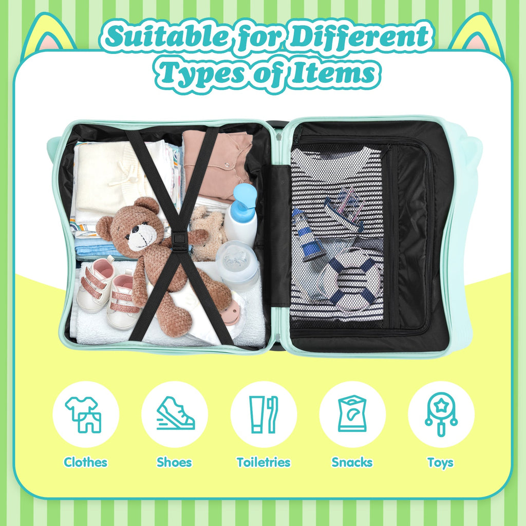 Vexon Kids' Ride-On Suitcase with Password Lock