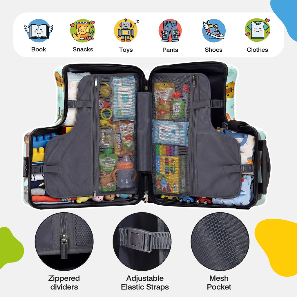 Vexon Toddler Ride-On Suitcase 20" Carry-On