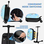 Vexon 4-in-1 Detachable Scooter Luggage for Kids
