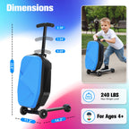 Vexon Foldable Hardshell Scooter Suitcase