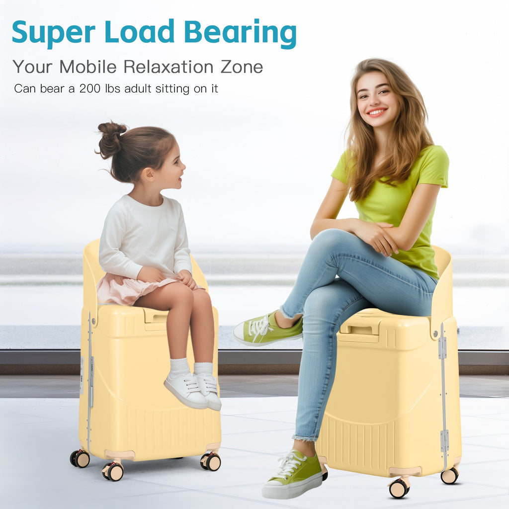 Vexon Carry-On Luggage with Seat for Kids
