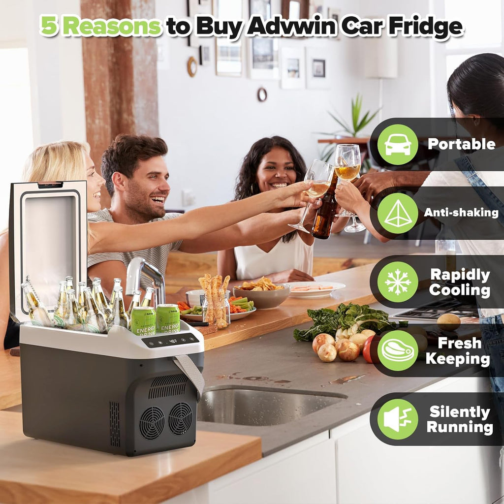 Vexon Portable Car Fridge Camping Cooler
