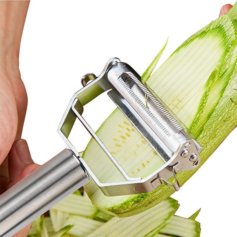 Professional Kitchen Peeler | Dual Blade Stainless Steel Design VexonGear