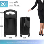 Vexon 20" Luggage with Foldable Baby Seat