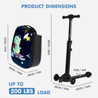 Vexon 4-in-1 Detachable Scooter Luggage for Kids