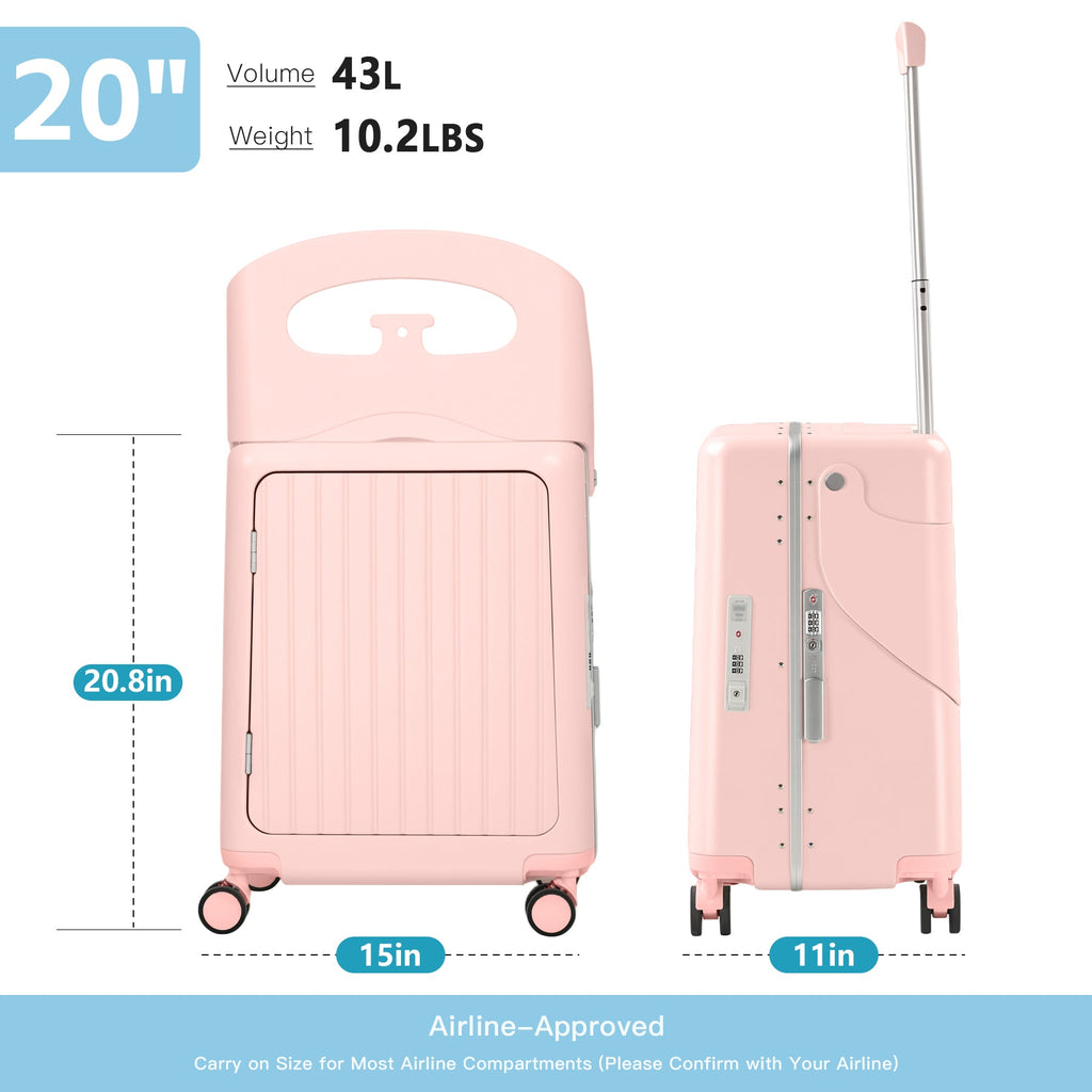 Vexon Carry-On Luggage with Seat for Kids