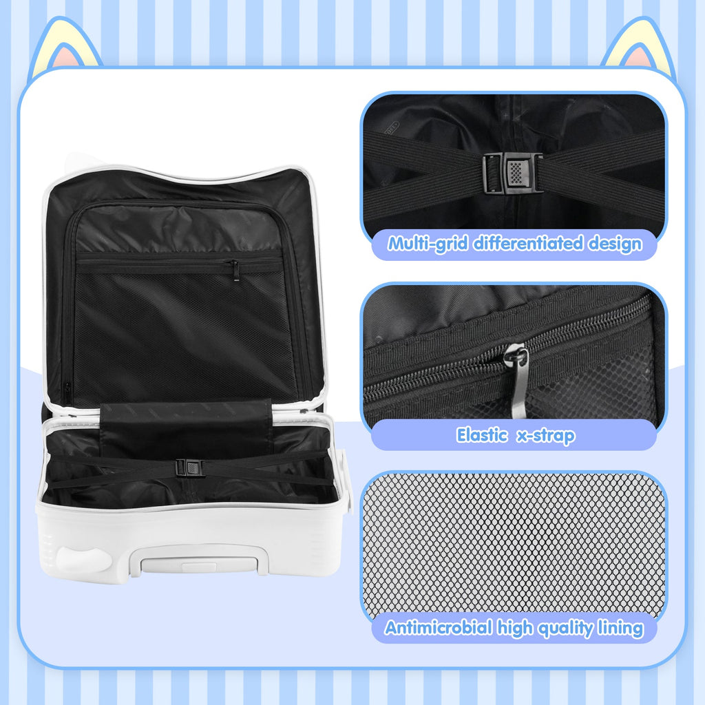 Vexon Kids' Ride-On Suitcase with Password Lock