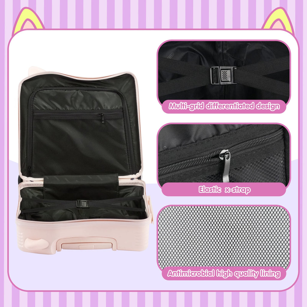 Vexon Kids' Ride-On Suitcase with Password Lock