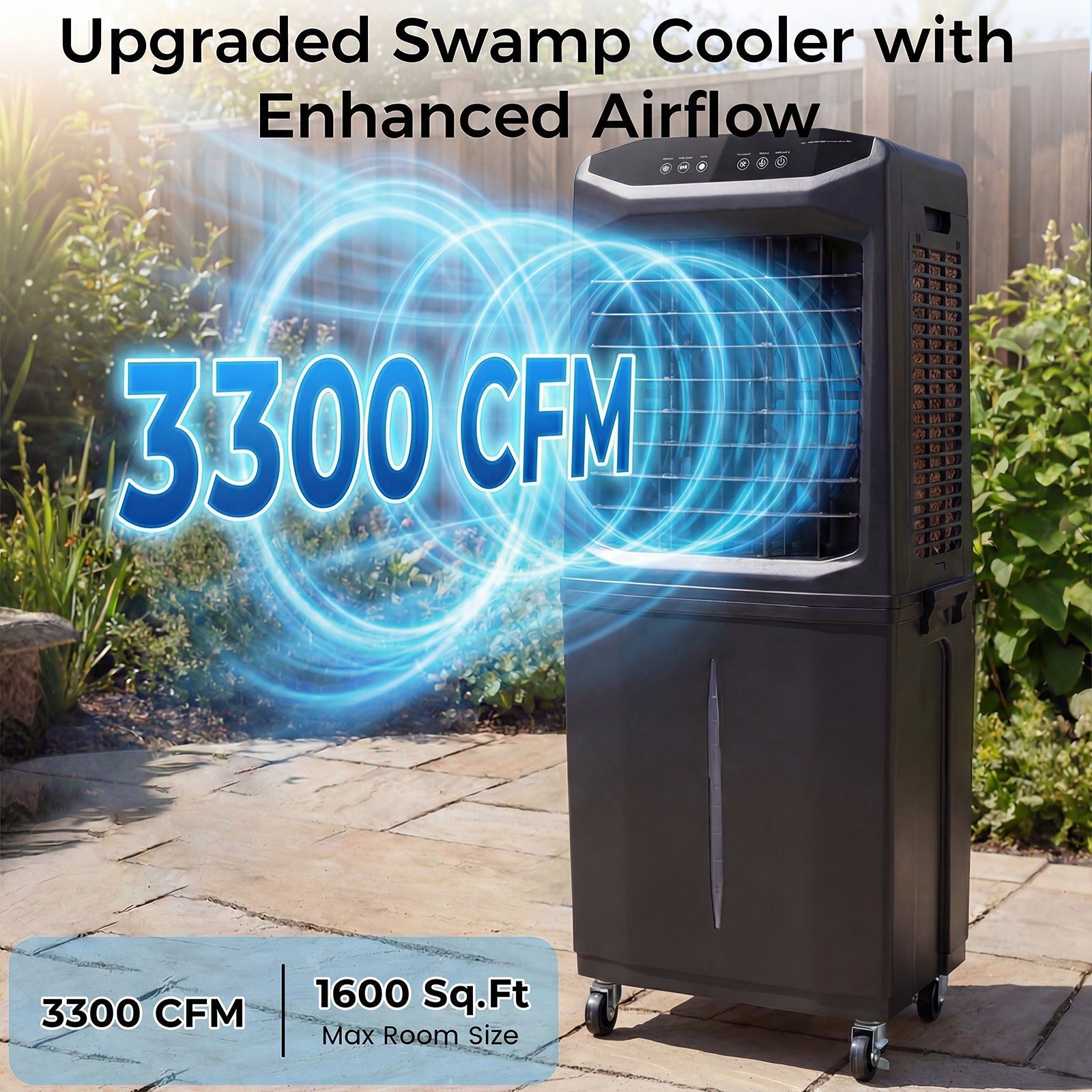 Vexon 3300 CFM Evaporative Swamp Cooler 18 GAL