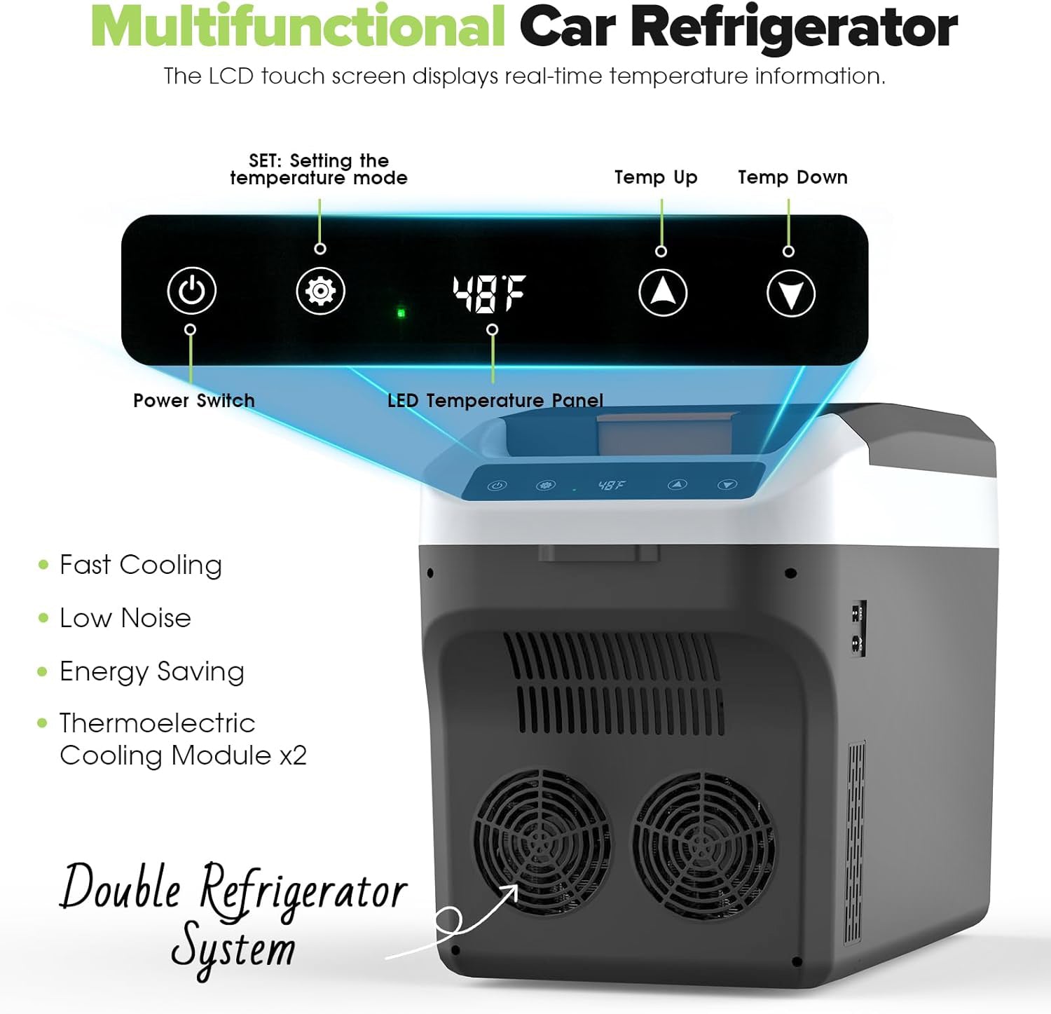 Vexon Portable Car Fridge Camping Cooler