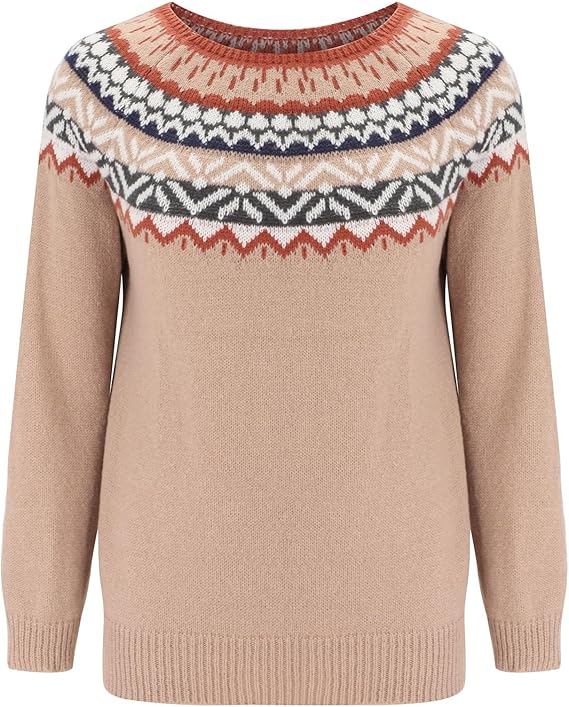 Nordic Winter Sweater | Fair Isle Yoke Pattern VexonGear