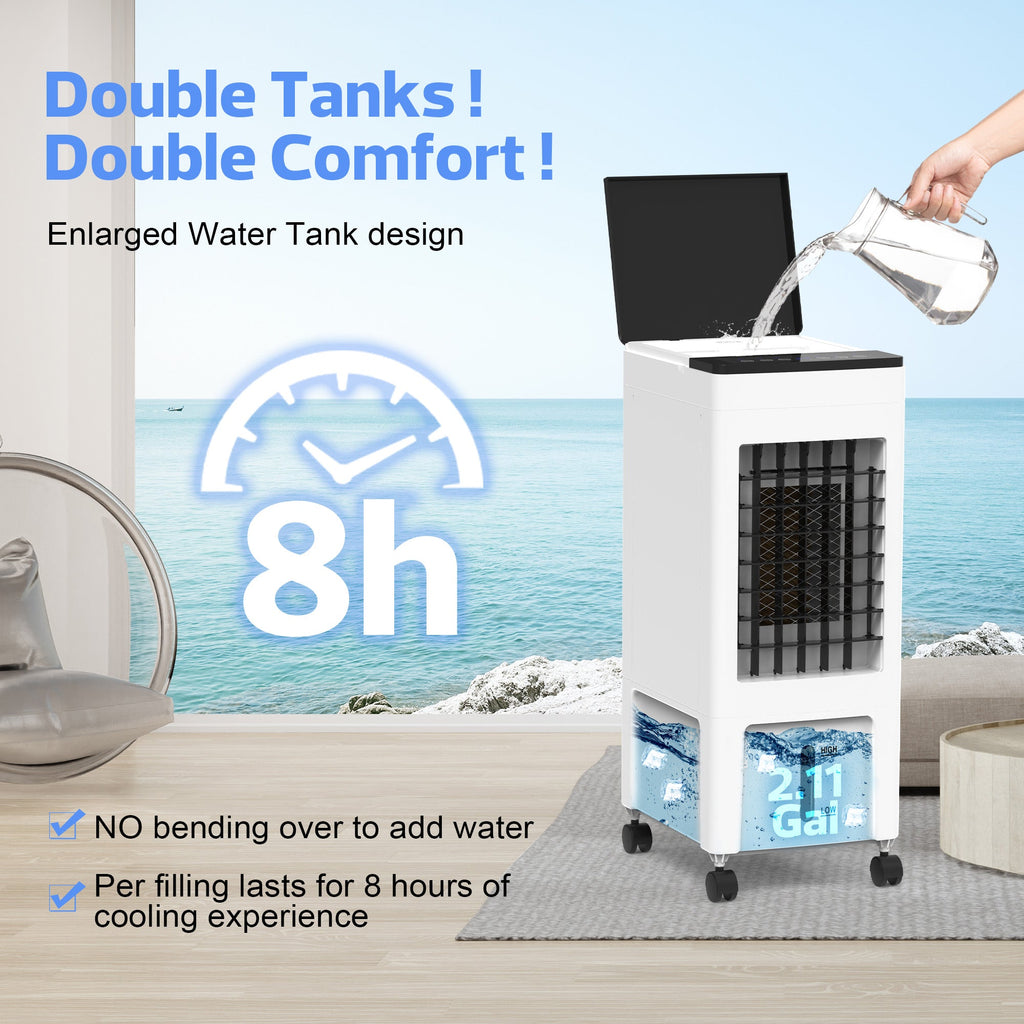 Vexon 3-in-1 Portable Air Cooler with Water Tank