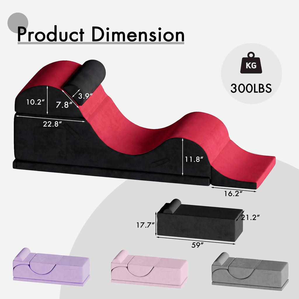 Vexon Convertible Yoga Chair for Adults