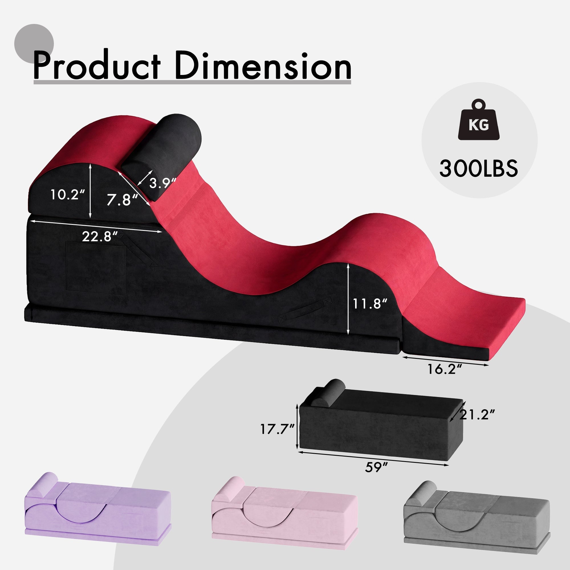 Vexon Convertible Yoga Chair for Adults