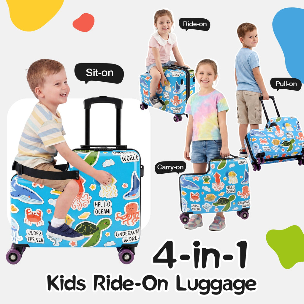 Vexon Toddler Ride-On Suitcase 20" Carry-On