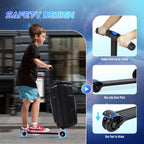 Vexon Foldable Carry-On Scooter Suitcase for Kids