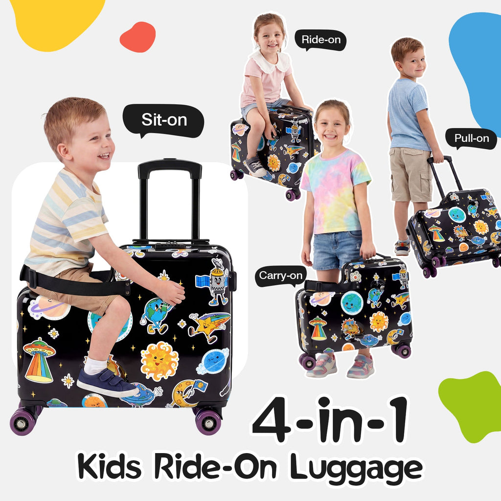 Vexon Toddler Ride-On Suitcase 20" Carry-On