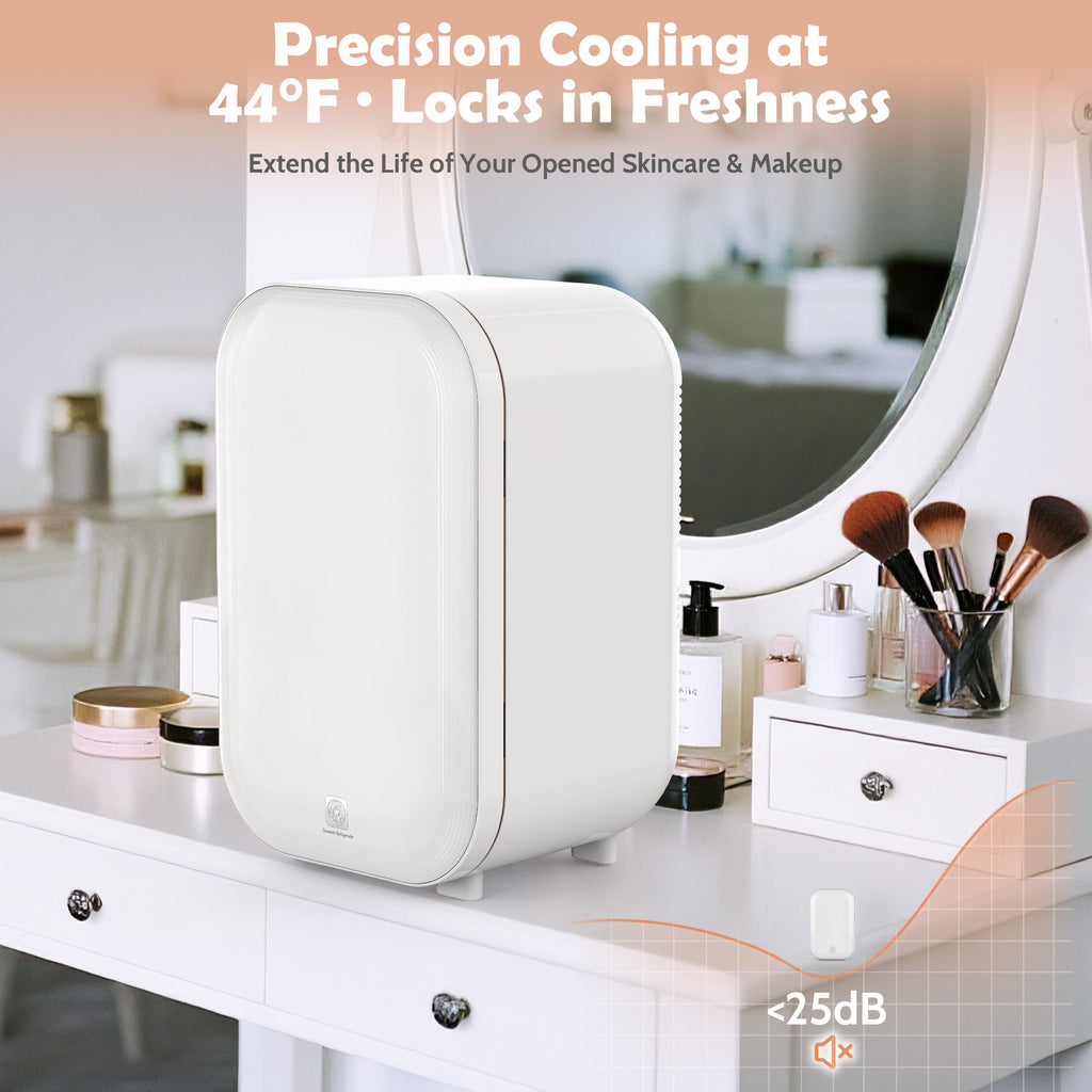 Vexon 22L Mini Skincare Fridge for Cosmetic Storage