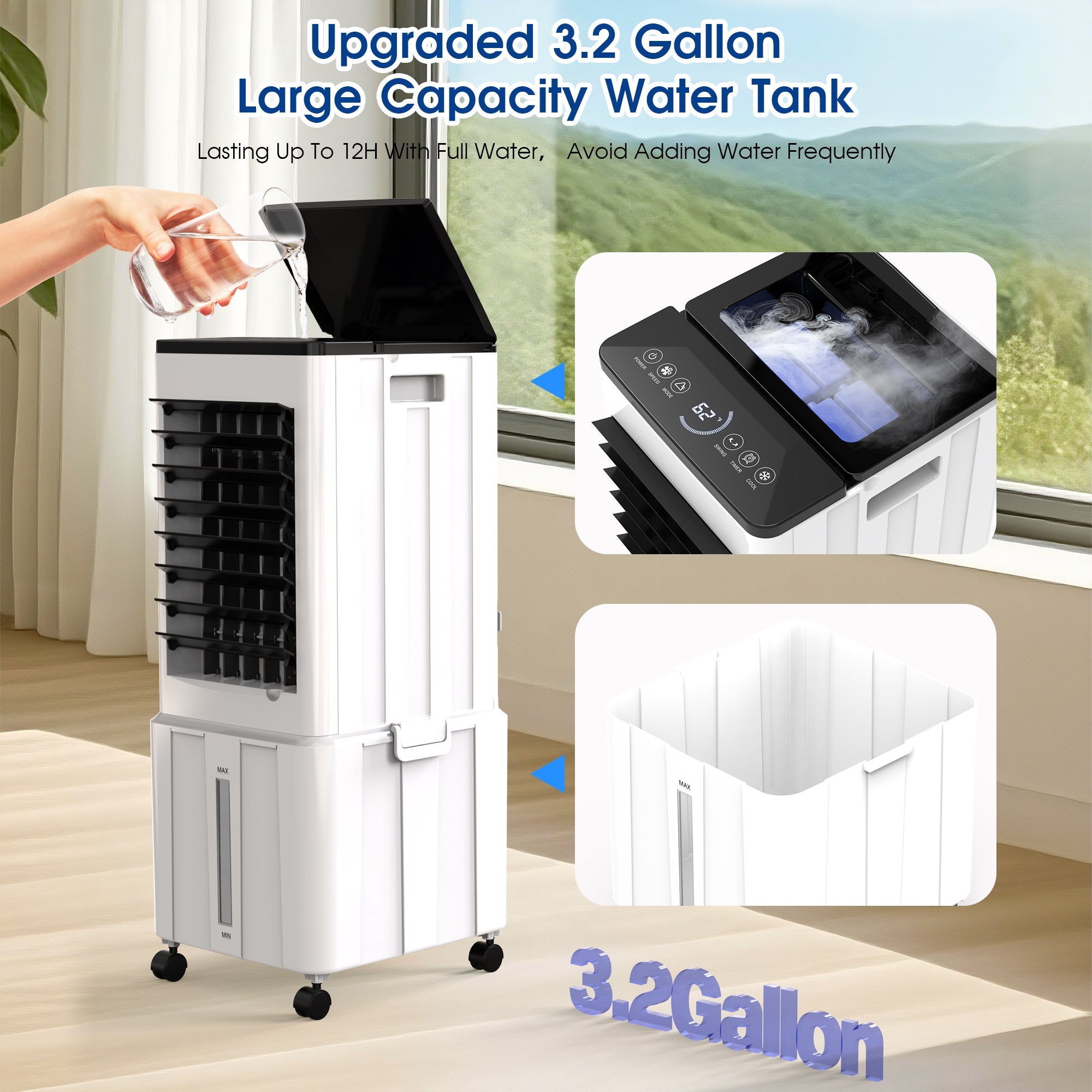 Vexon Windowless Portable Air Cooler Fan