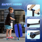 Vexon Foldable Carry-On Scooter Suitcase for Kids