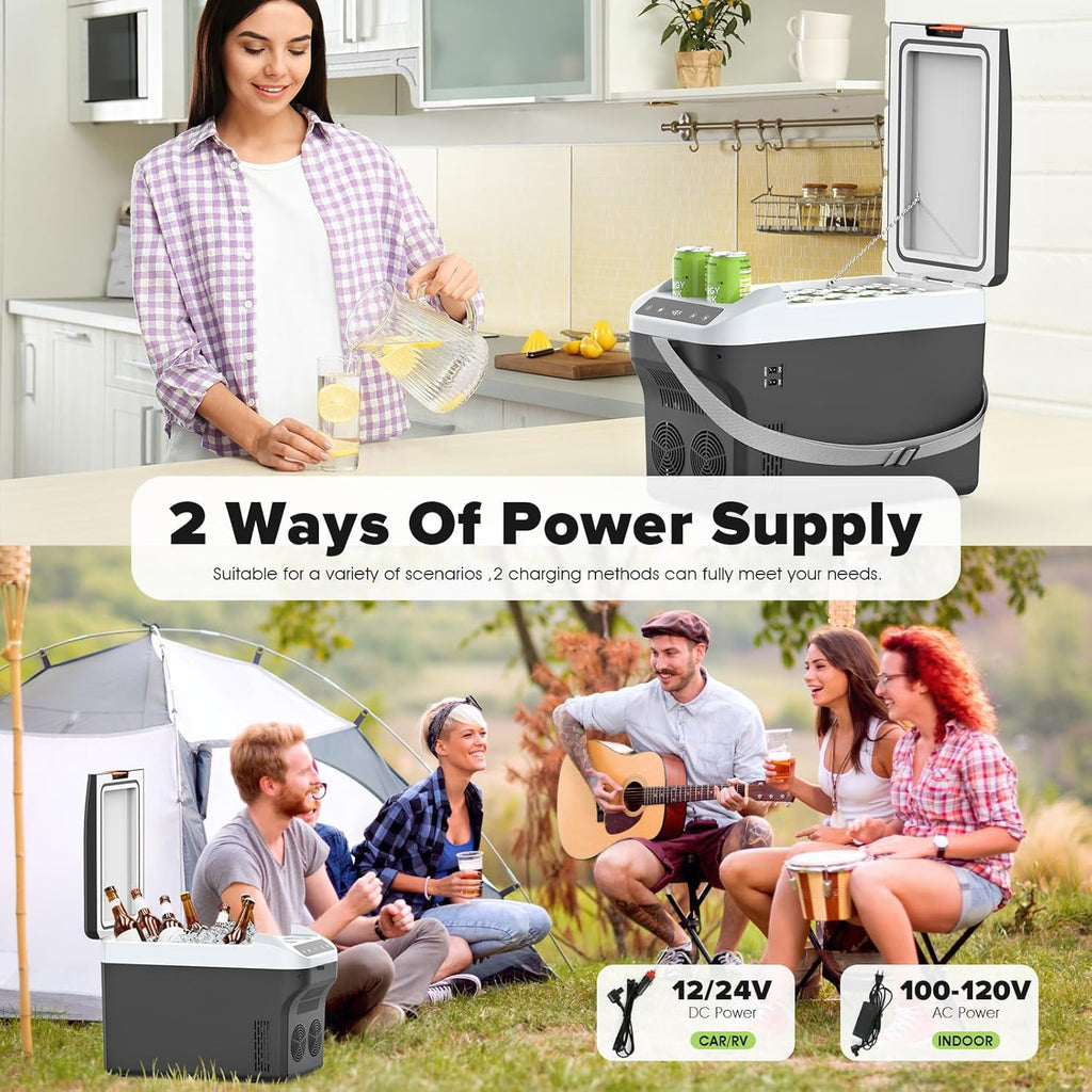 Vexon Portable Car Fridge Camping Cooler