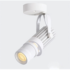 Adjustable LED Ceiling Spotlight Aluminum Brushed Nickel VexonGear