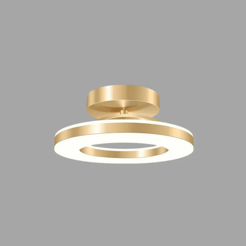 Adjustable Round LED Ceiling Light Fixture – Flush Mount, Multiple Color Settings, Sleek Design for Home Lighting VexonGear