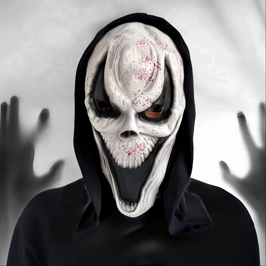 Halloween Skull Mask | Full Head Design with Hood VexonGear