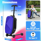 Vexon Foldable Hardshell Scooter Suitcase