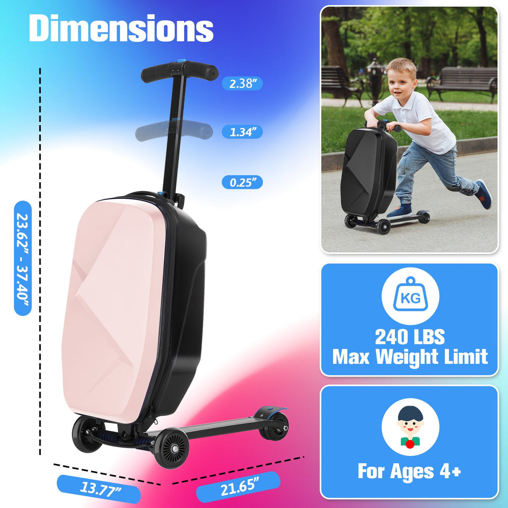 Vexon Foldable Hardshell Scooter Suitcase