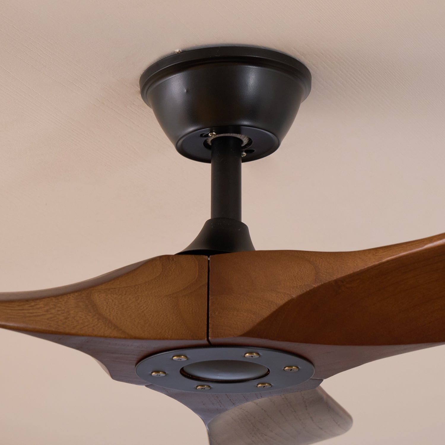 Lorenna Wooden Ceiling Fan with Remote Control