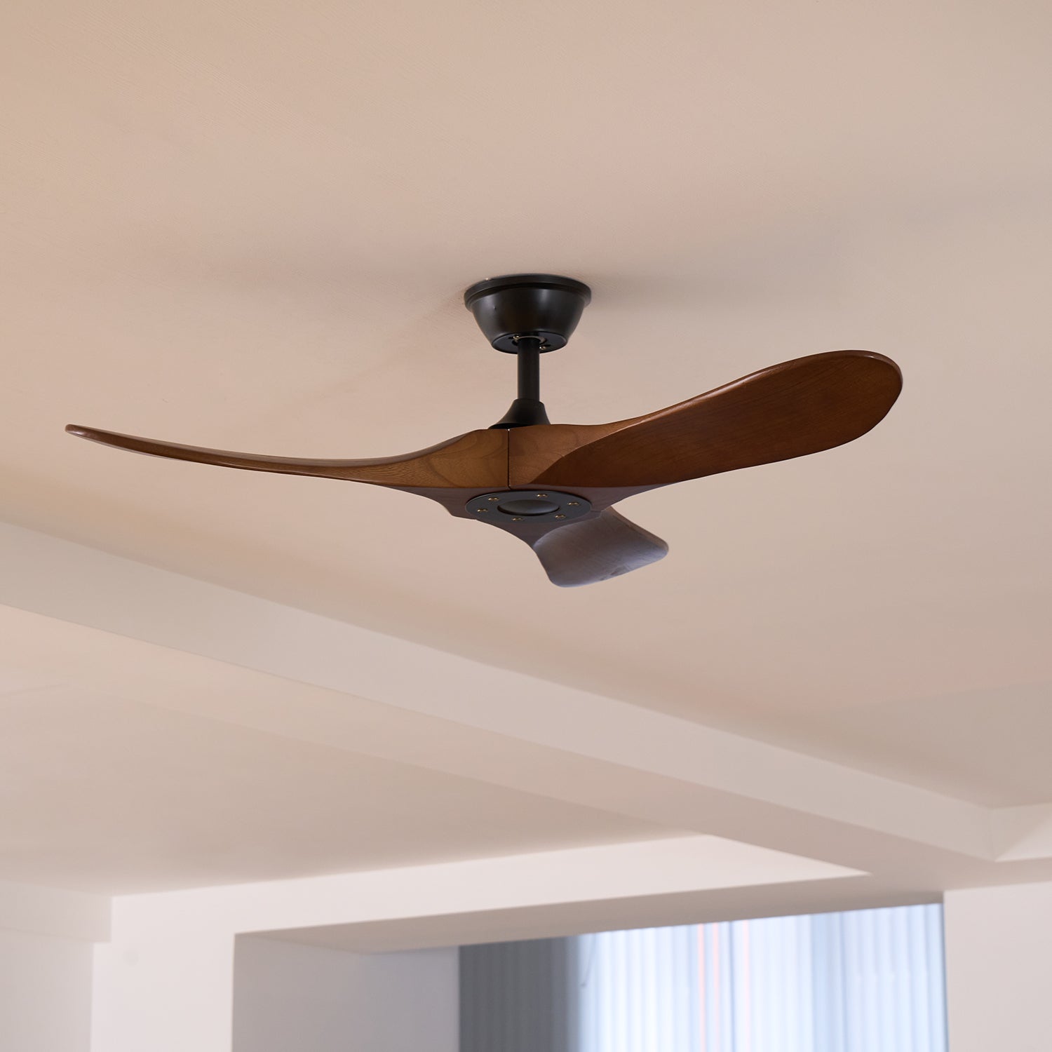 Lorenna Wooden Ceiling Fan with Remote Control
