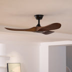 Lorenna Wooden Ceiling Fan with Remote Control