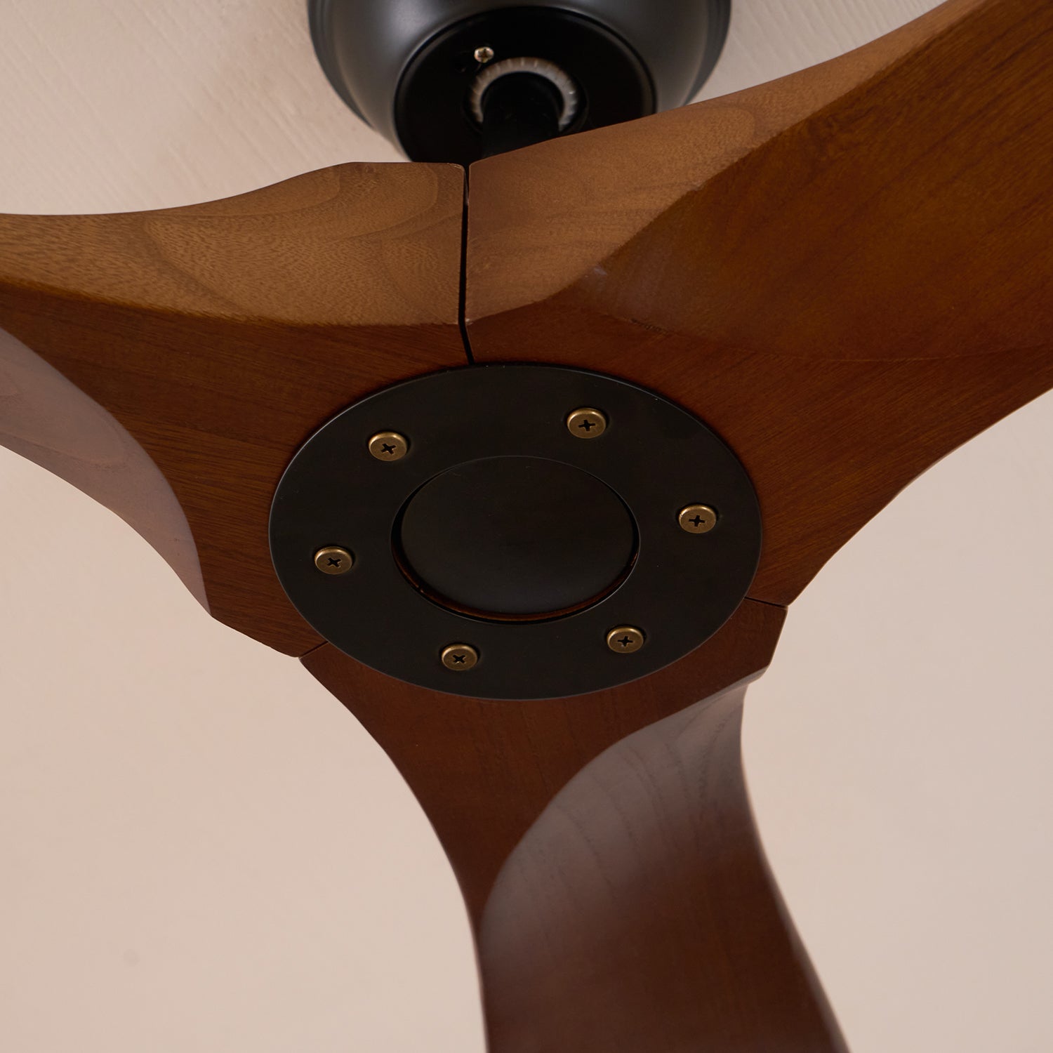 Lorenna Wooden Ceiling Fan with Remote Control