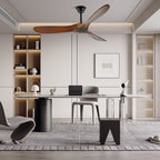 Lorenna Wooden Ceiling Fan with Remote Control