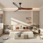 Lorenna Wooden Ceiling Fan with Remote Control