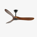 Lorenna Wooden Ceiling Fan with Remote Control